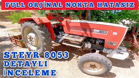 8053 steyr traktör özellikleri